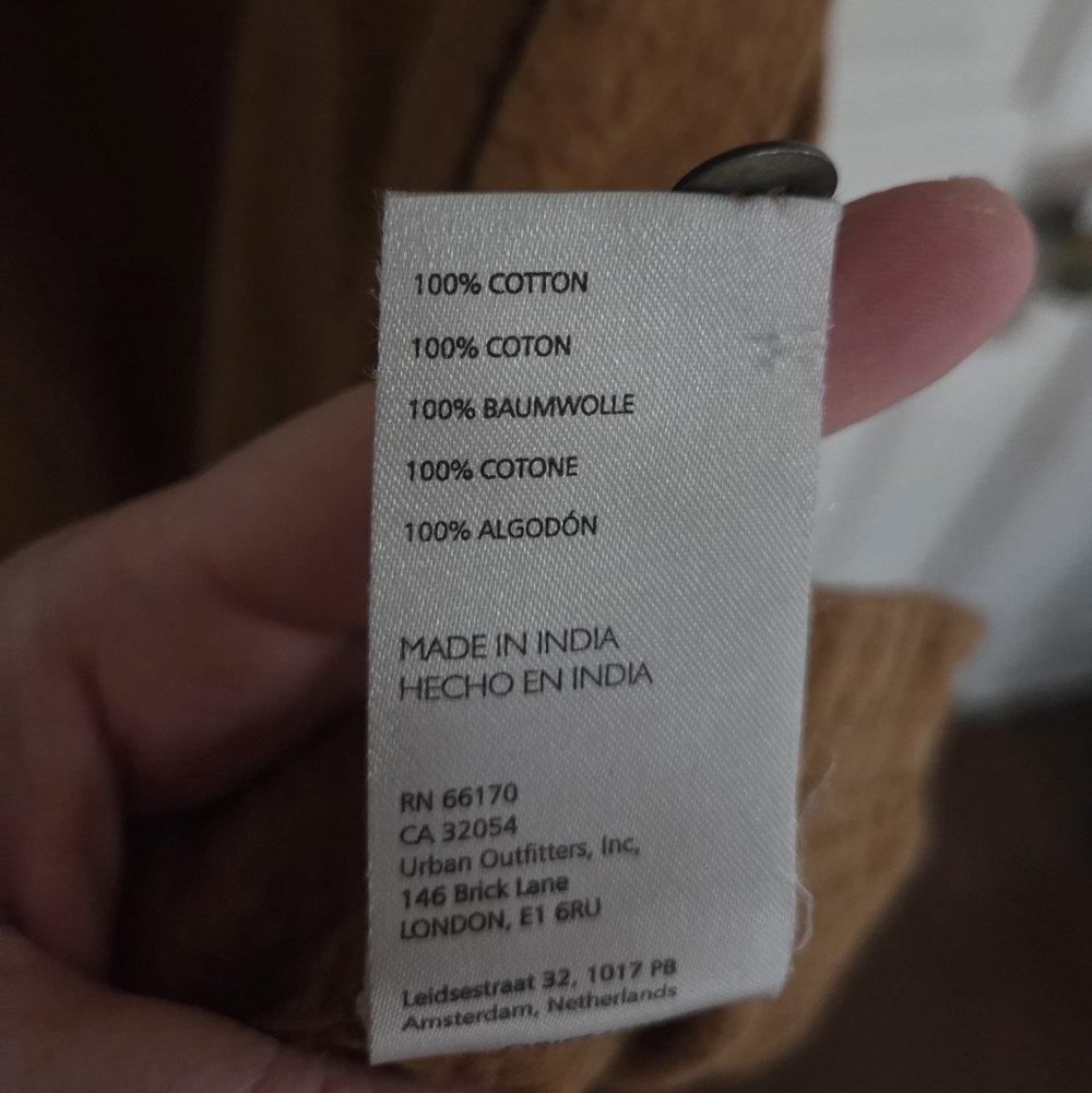Anthropologie Maeve Brown Button Down Dress - Picture 10 of 16